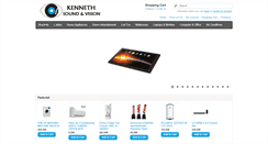 Desktop Screenshot of kennethsoundvision.com